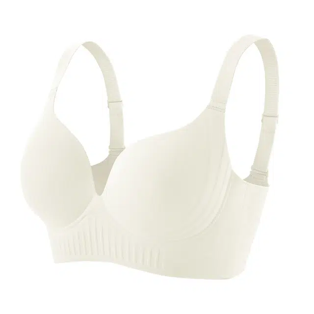 新世家族 简约无痕收副乳聚拢无钢圈舒适透气一片式文胸 女款 组合装