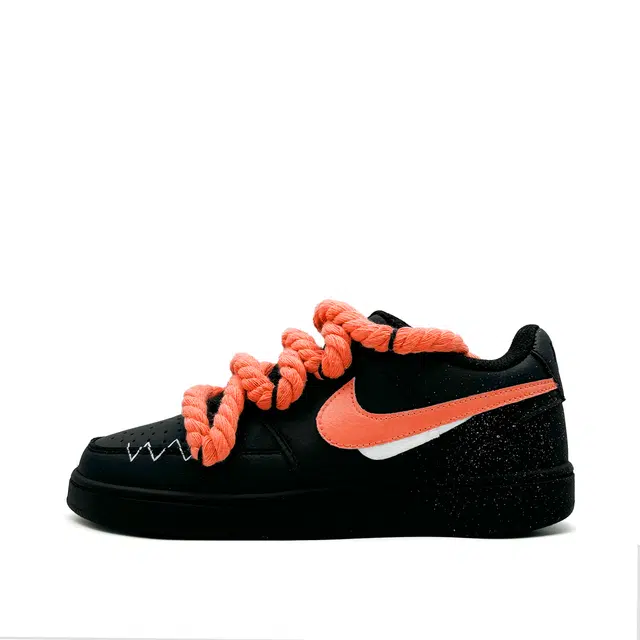 Nike Court Vision Low Black Orange