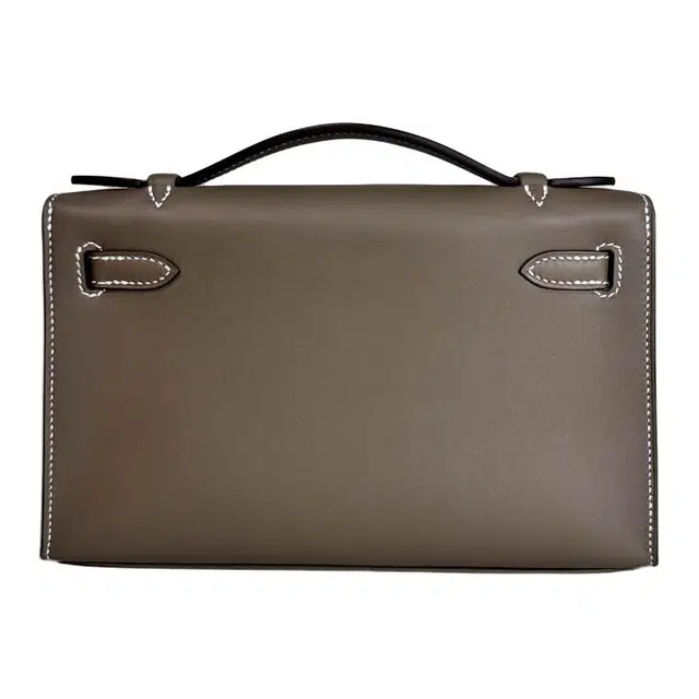HERMES Mini Kelly Swift 18 Etoupe