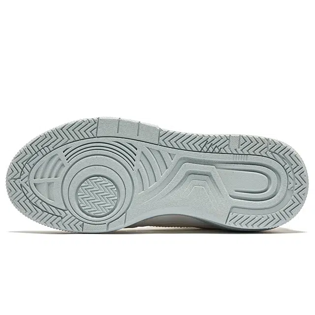 鸿星尔克 出鞘 潮流百搭 耐磨防滑 低帮 板鞋 女款 微晶白粉刷灰