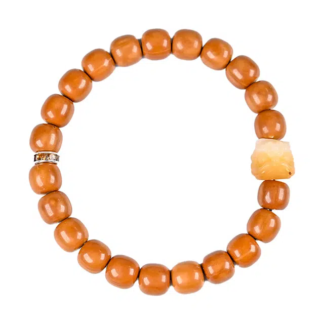 絮物 一见钟情高油密文玩念珠新中式国风转运佛珠好运 猴头核桃 手串 男女同款情侣款