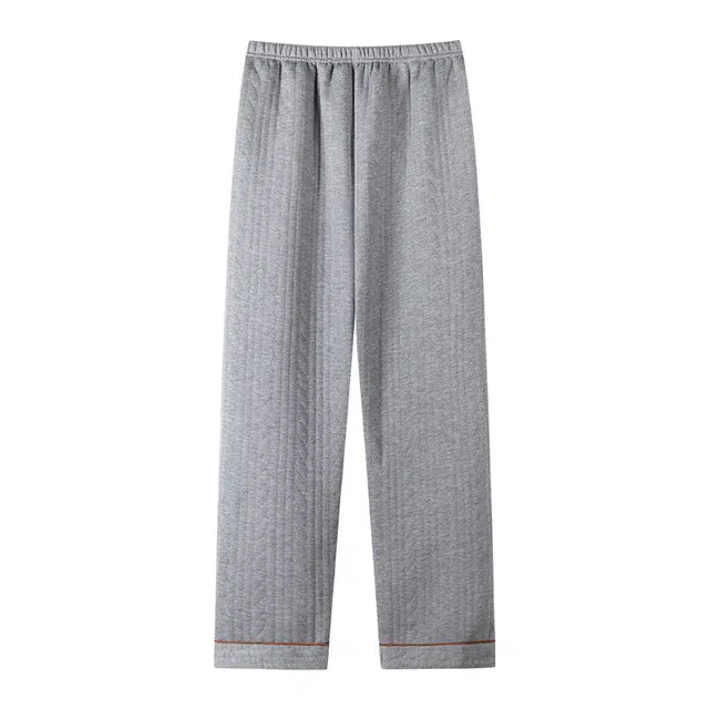 莫代尔 休闲柔软舒适保暖可外穿睡裤 男款 图片色