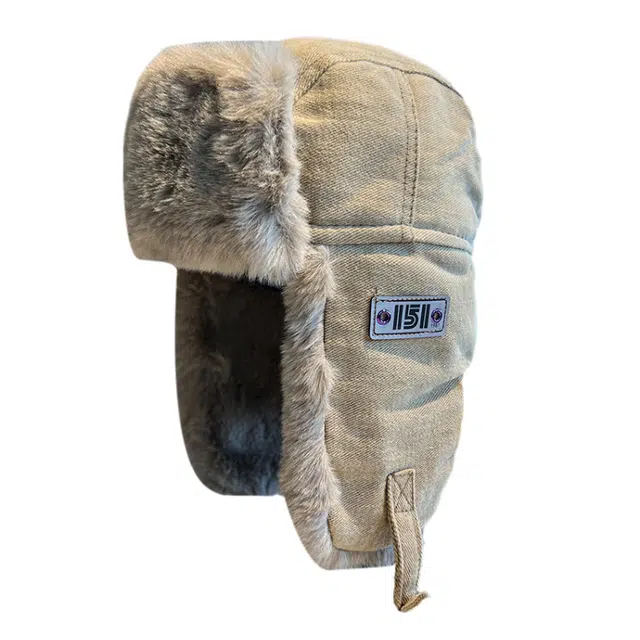 俞兆林 加厚护耳防风链条 涤纶 雷锋帽 男女同款情侣款