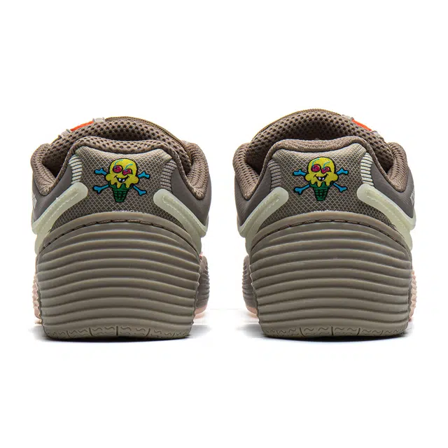 中国李宁 滑板系列 潮流运动 耐磨防滑 低帮 板鞋 男女同款 粉灰黄