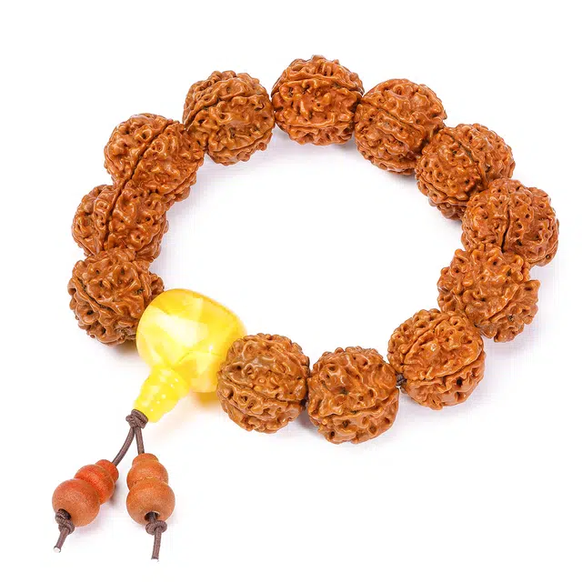 三檀小舍 国风国潮 高密红皮五瓣 精品原籽 文玩可盘玩 金刚菩提 菩提类手串 男女同款情侣款