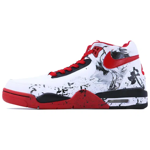 Nike Flight Legacy White Black Red