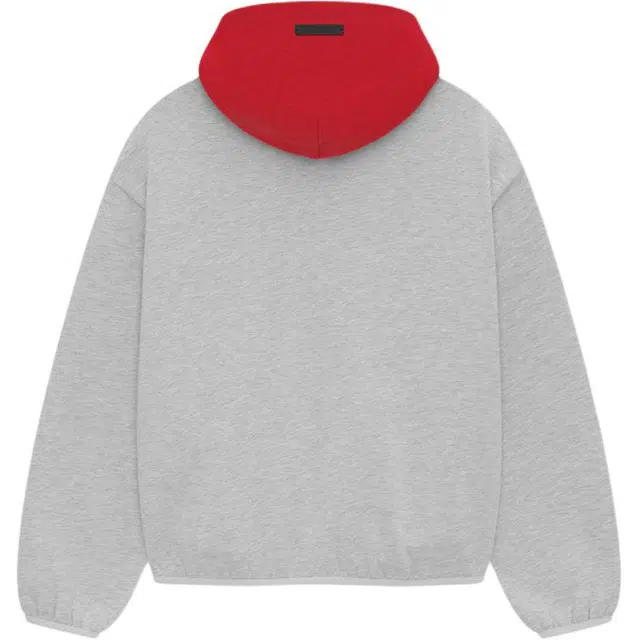 Fear of God Essentials x NBA Essentials Bulls Hoodie Light Heather
