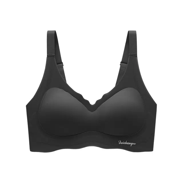 新世家族 无痕运动内衣女夏季薄款大胸显小无钢圈聚拢收副乳防下垂美背文胸 女款 组合装
