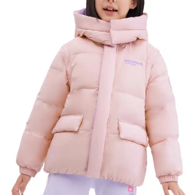 波司登羽绒服 舒适亲肤字母防风保暖 中小童