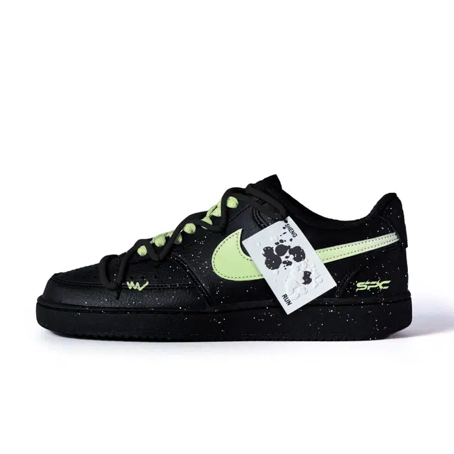 Nike Court Vision Low Black Green