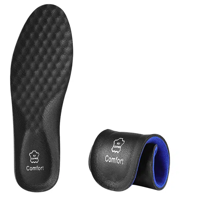 足印部落 皮鞋乐福鞋专用牛皮真皮踩屎感久站不累超软防痛吸汗防臭软底舒适 海波丽 鞋垫 男女同款情侣款