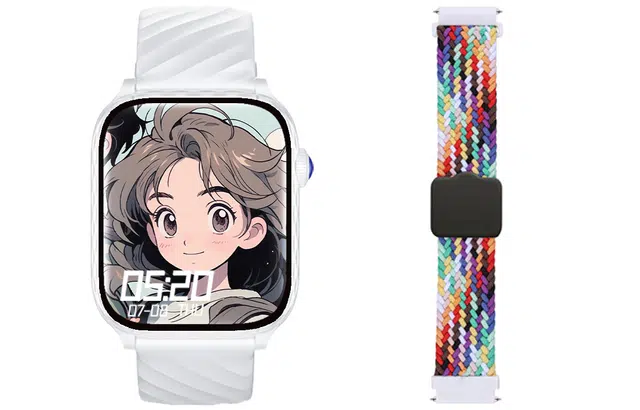 诺巴曼 智能手表 高清彩屏 蓝牙通话 运动模式 心率血氧监测自定义表盘离线支付 校园男女同款