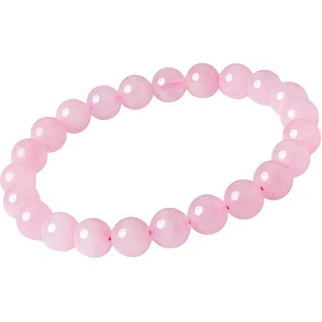 东海世家 国潮中式国风原创设计马粉单圈净透星光桃花#好运文艺小众时尚气质高级感 水晶 手串 男女同款情侣款