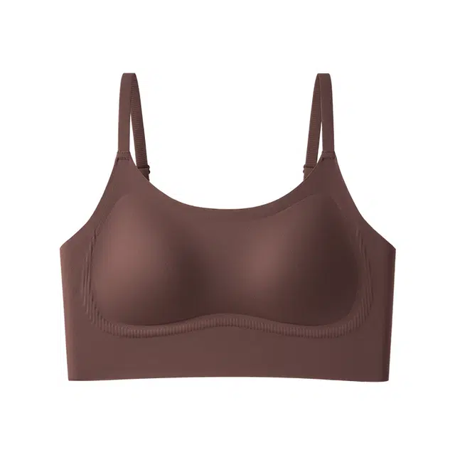 新世家族 磨毛无痕无钢圈美背聚拢收副乳防下垂保暖背心式文胸 女款 组合款