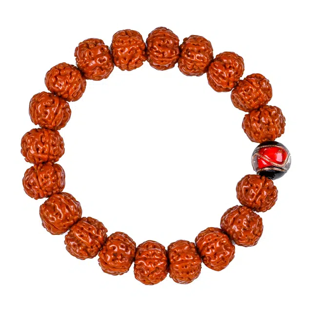 絮物 新中式 机刷包浆 香灰琉璃红 金刚菩提 手串 男女同款情侣款