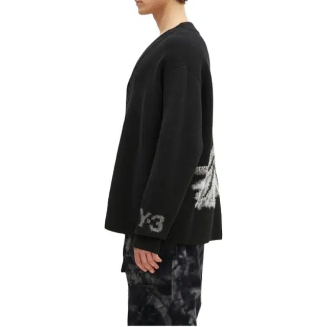 Y-3 Graphic Knit Cardigan V