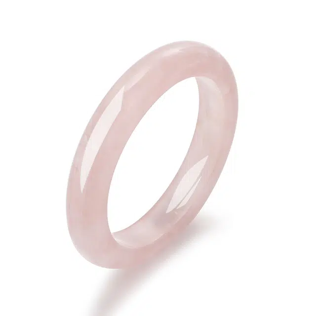 喜宝春花 正缘桃花诸事顺利福禄平安平安喜乐小众百搭素圈福气转运 国风新中式礼盒款#好运 水晶 手镯 男女同款情侣款