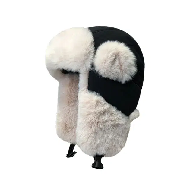 俞兆林 护耳加厚加绒户外骑车防寒防风 聚酯纤维 雷锋帽 男女同款情侣款