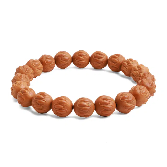 木盛缘 雕刻正圆佛珠#好运 猴头核桃 手串 男女同款情侣款