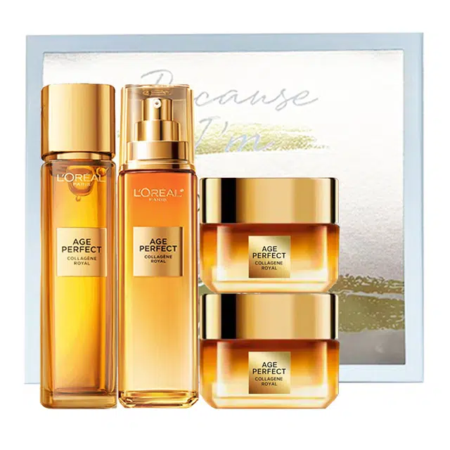 欧莱雅 金致花蜜护肤套装 保湿滋润