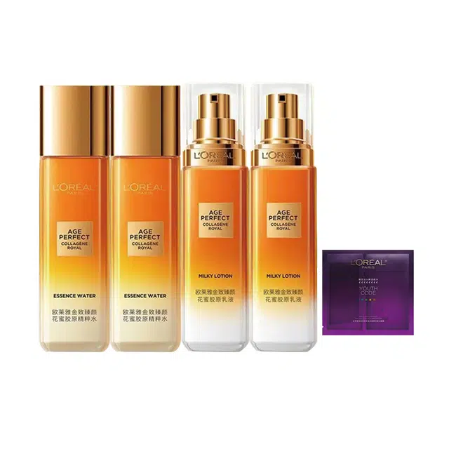 欧莱雅 花蜜水乳护肤 体验装 保湿滋润