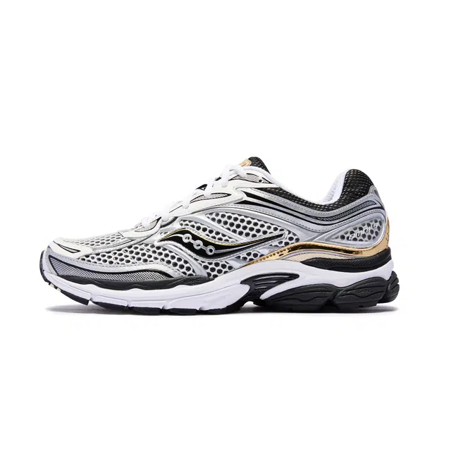 Saucony ProGrid Omni 9 White Silver Black