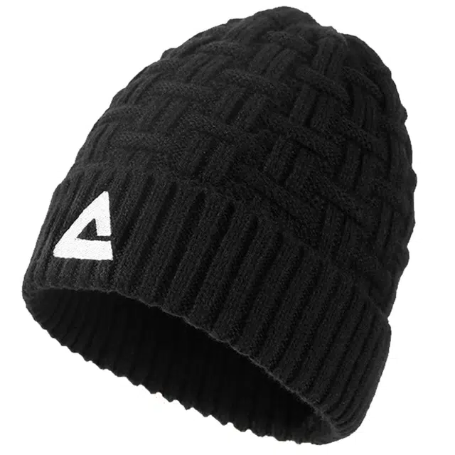 匹克 秋冬季户外出行防风御寒休闲百搭针织保暖围巾手套组合装 聚酯纤维 绒线帽 男女同款情侣款