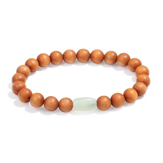 【普陀山官方】 普陀山文创 时来运转好运护身符心中中式盘玩 送礼礼盒 送礼男友爸爸 芭比檀香 手串 男女同款情侣款