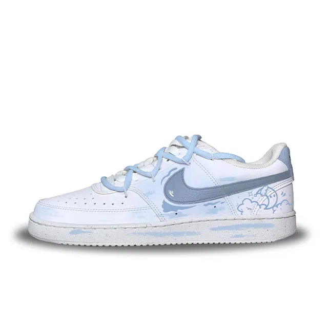 Nike Court Vision Low Blue White