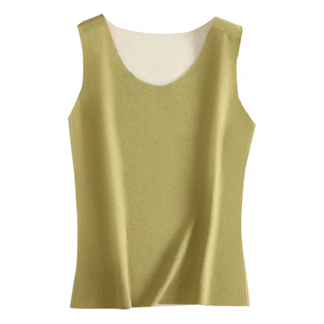 二三二三 纯色无痕自发热打底内搭保暖上装 女款