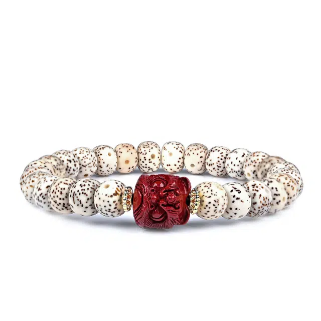 絮物 国潮新中式轻奢高级感文玩盘玩佛珠手链 节节高升转运百搭财源广进吉星高照一见钟情表白申请 星月菩提 手串 男女同款情侣款