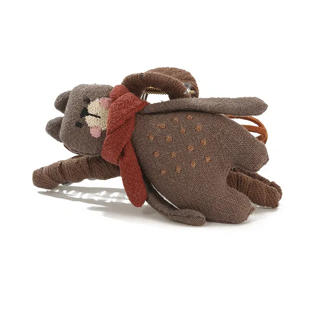 如花梦 卡通可爱小动物 小众设计刘海夹甜美后脑勺 亚克力 发夹 女款