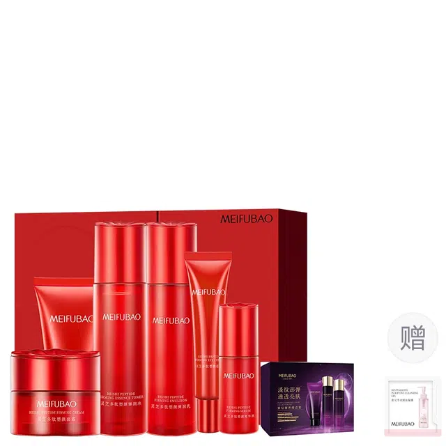 美肤宝灵芝多肽塑颜焕肤礼盒 提拉紧致抗皱淡纹补水保湿提气色