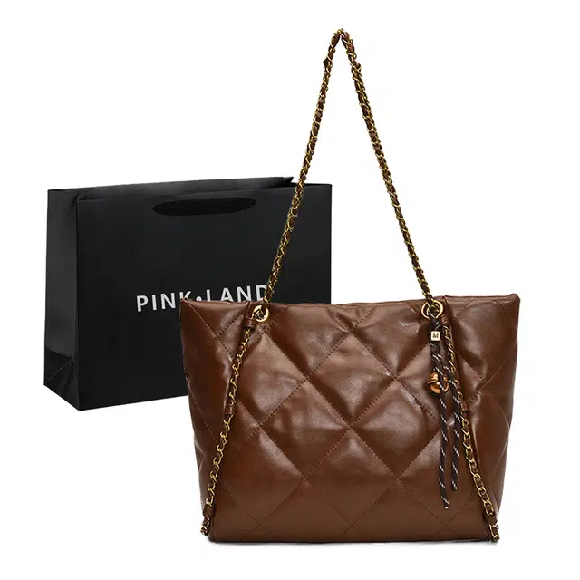 PINKLAND PU Tote