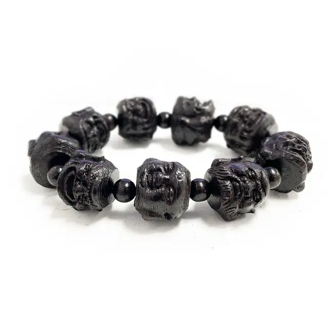 九隆古 十八罗汉 招财转运 国潮新中式文玩盘玩佛珠串珠#好运 檀木 手串 男女同款情侣款