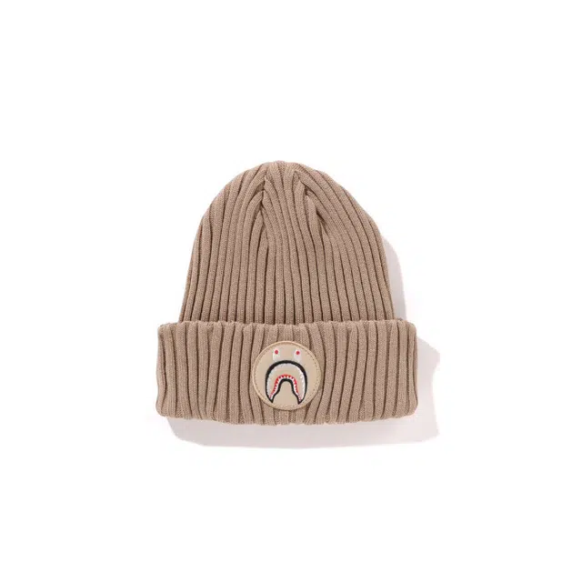 A BATHING APE Shark Knit Cap Kids