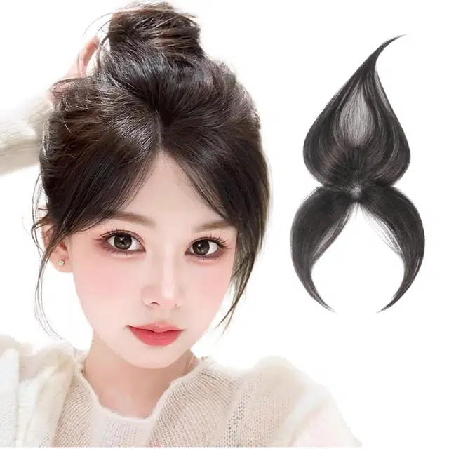 艾雪梦 胎毛刘海假发女 轻薄补发自然无痕