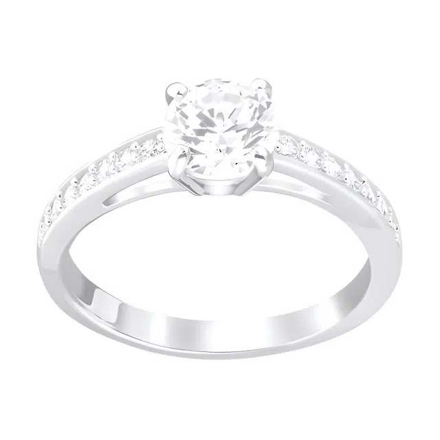 Swarovski Attract Round Ring
