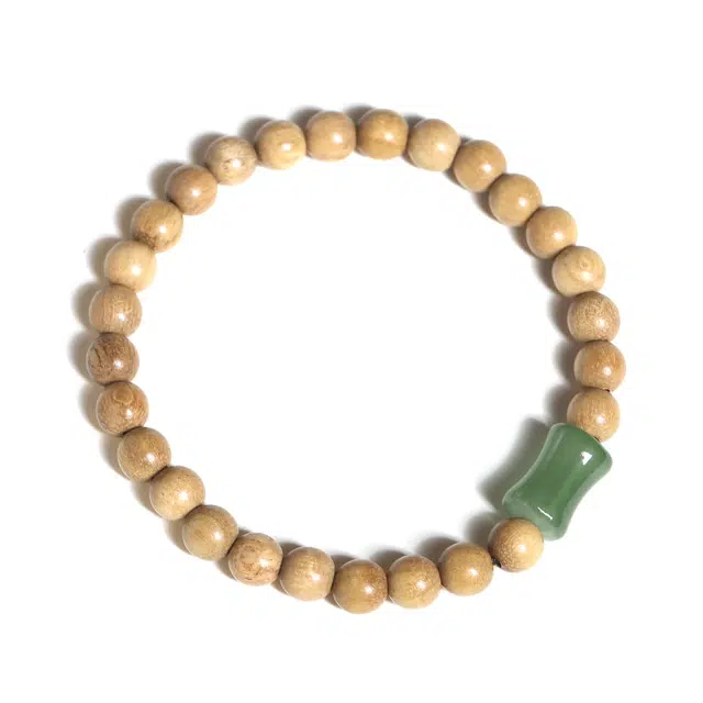 物㯖 新中式国潮文玩单圈盘完念珠佛珠招财纳福八方来财日进斗金考试升学上岸送人送礼盒#好运 奶香木 手串 男女同款情侣款