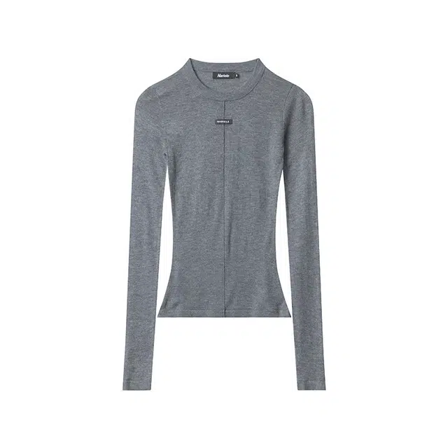 水中花 纯色修身套头打底针织衫 女款