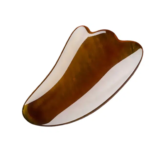 简应舒 刮痧板面部按模板脸部拨筋舒缓按摩器小巧便携 美容工具