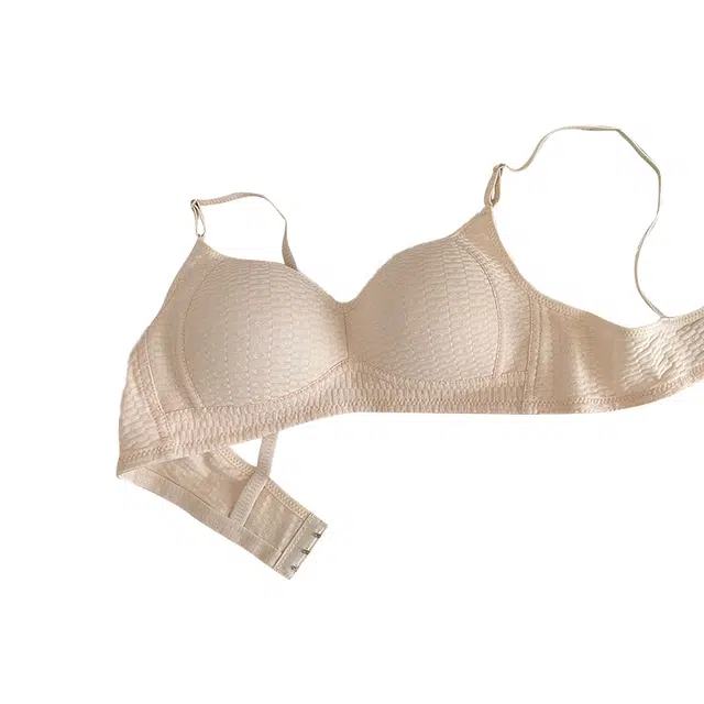 欧诗帛 无痕聚拢薄款抹胸少女防下垂收副乳文胸 女款 组合装