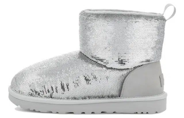 UGG Silver Short Boot