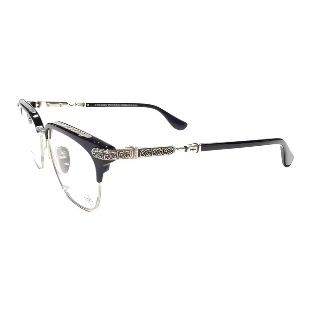 Chrome Hearts VERTICAL SMILE II BlackShiny Silver
