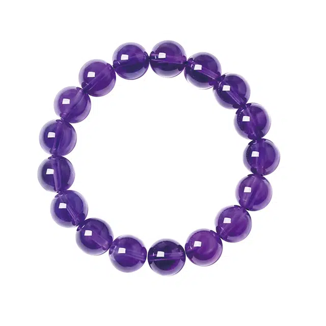 周百福 新中式国潮国风梦幻高级感小众转运招桃花转运 水晶 玉石手串 男女同款情侣款