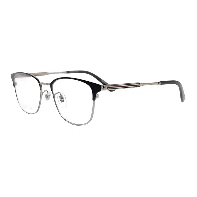 Gucci Optical Eyewear Frame Black Silver
