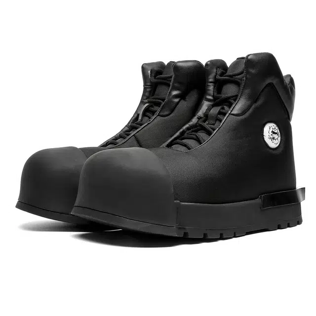 年走索 二层牛皮 高级感百搭 中筒 马丁靴 男女同款