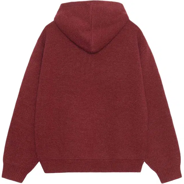 Stussy FW24 FELT PATCH KNIT HOODIE
