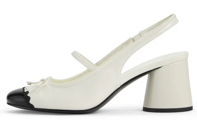 CHARLESKEITH ck PU 6.5cm CreamBlack
