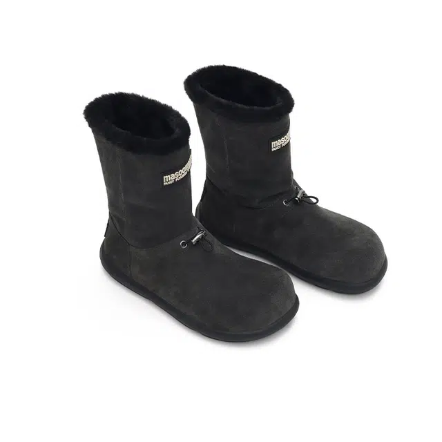 MASOOMAKE Suede Mid-Calf Snow Boots